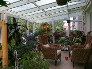 Wintergarten aus Kunststoff